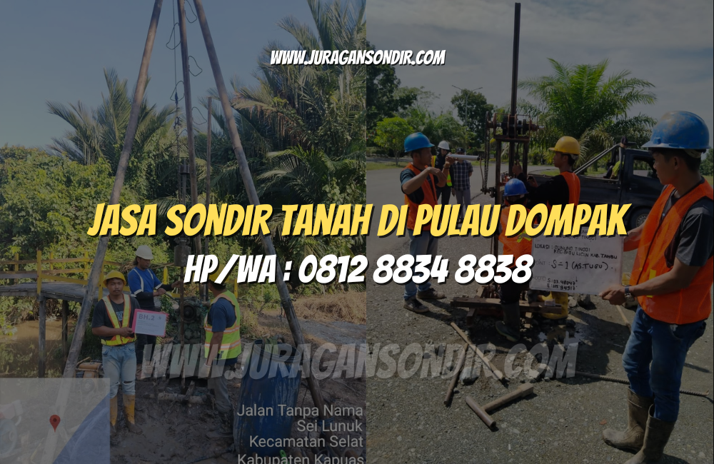 Jasa Sondir Tanah di Pulau Dompak