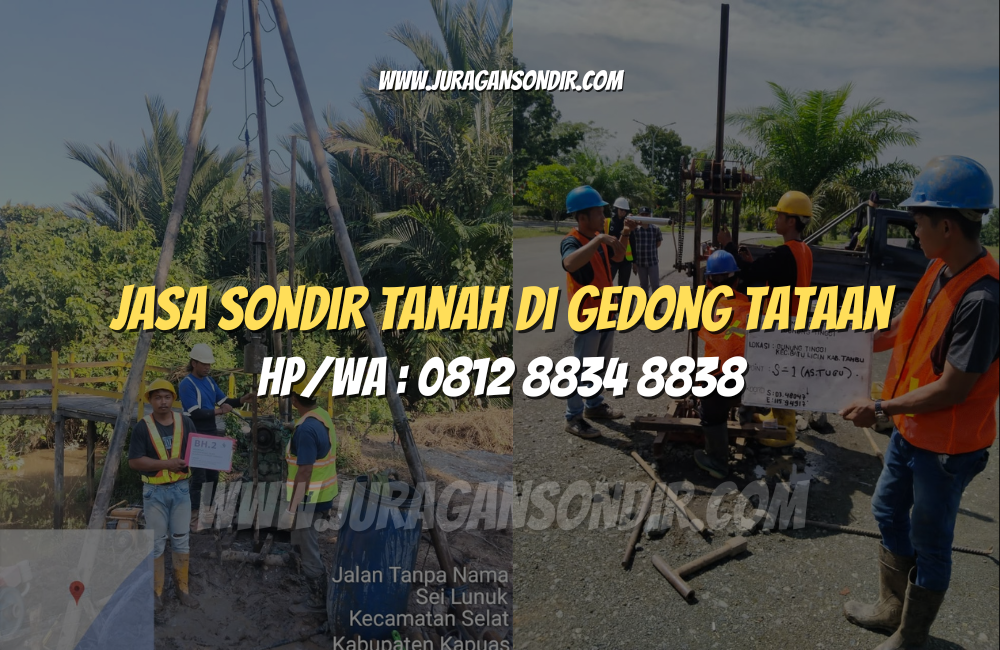 Jasa Sondir Tanah di Gedong Tataan